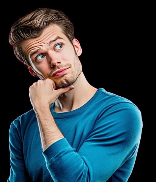Man thinking about Jove